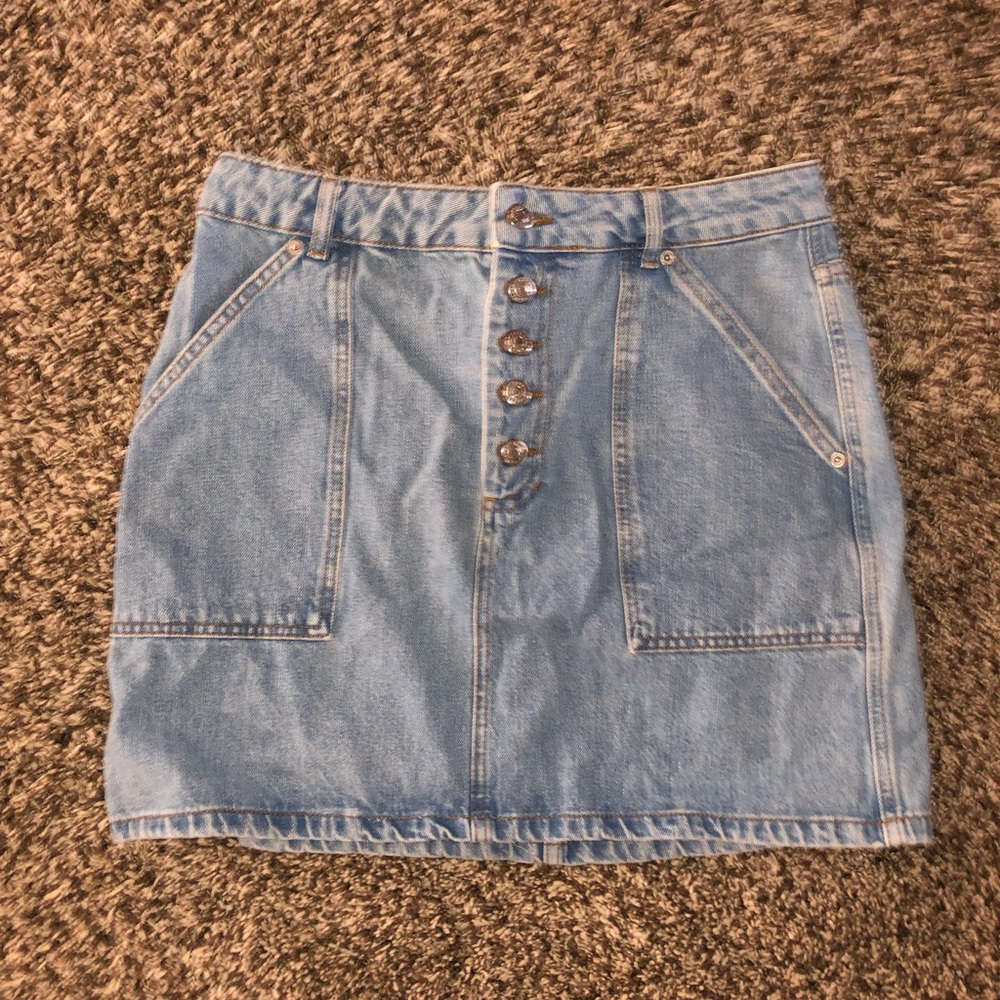 Topshop Jean skirt